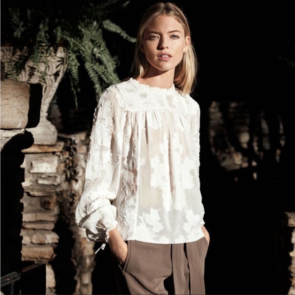 Wilfred Tops - Wilfred| White Lourdes Blouse - sz XS